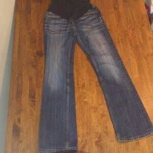 Vigoss A Pea in The Pod Boot Cut Medium Wash Maternity Jeans 28